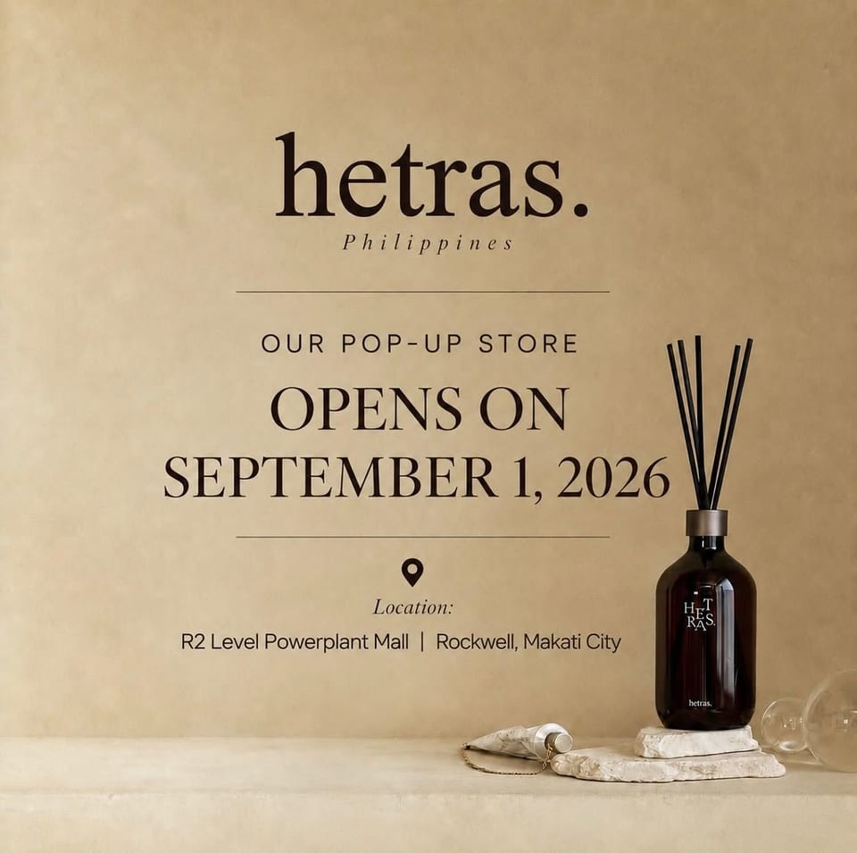 hetras pop-up store
